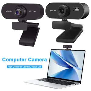Alloyseed HD Computer Camera with Microphone for PC/Laptop