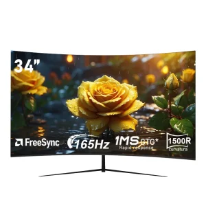 Gawfolk 34-inch ultra-large curved gaming monitor