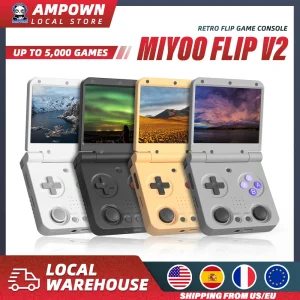 MIYOO Flip V2 Handheld Game Players