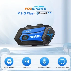 Fodsports M1-S Plus Motorcycle Helmet Bluetooth Intercom